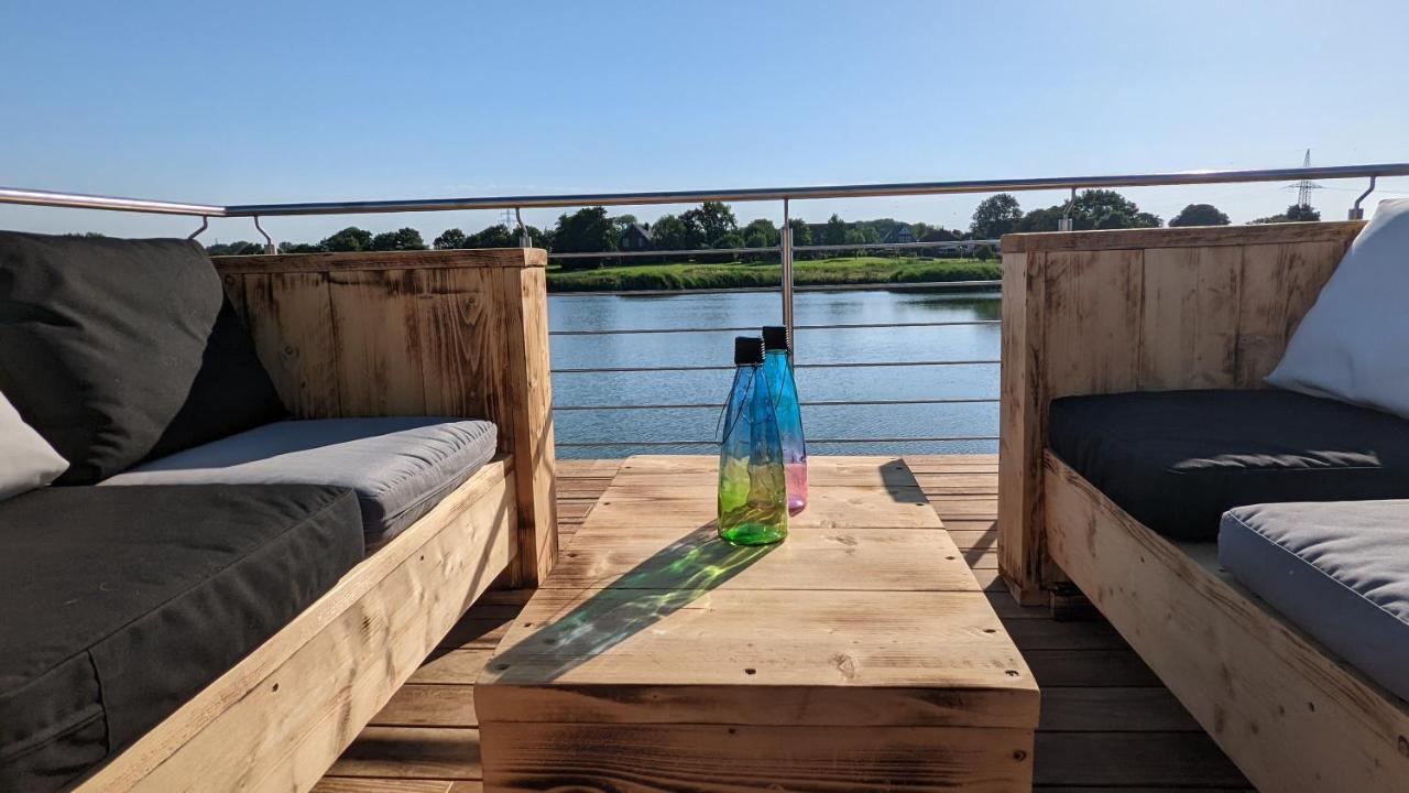 Hausboot Wangermeerblick Schillig Eksteriør bilde