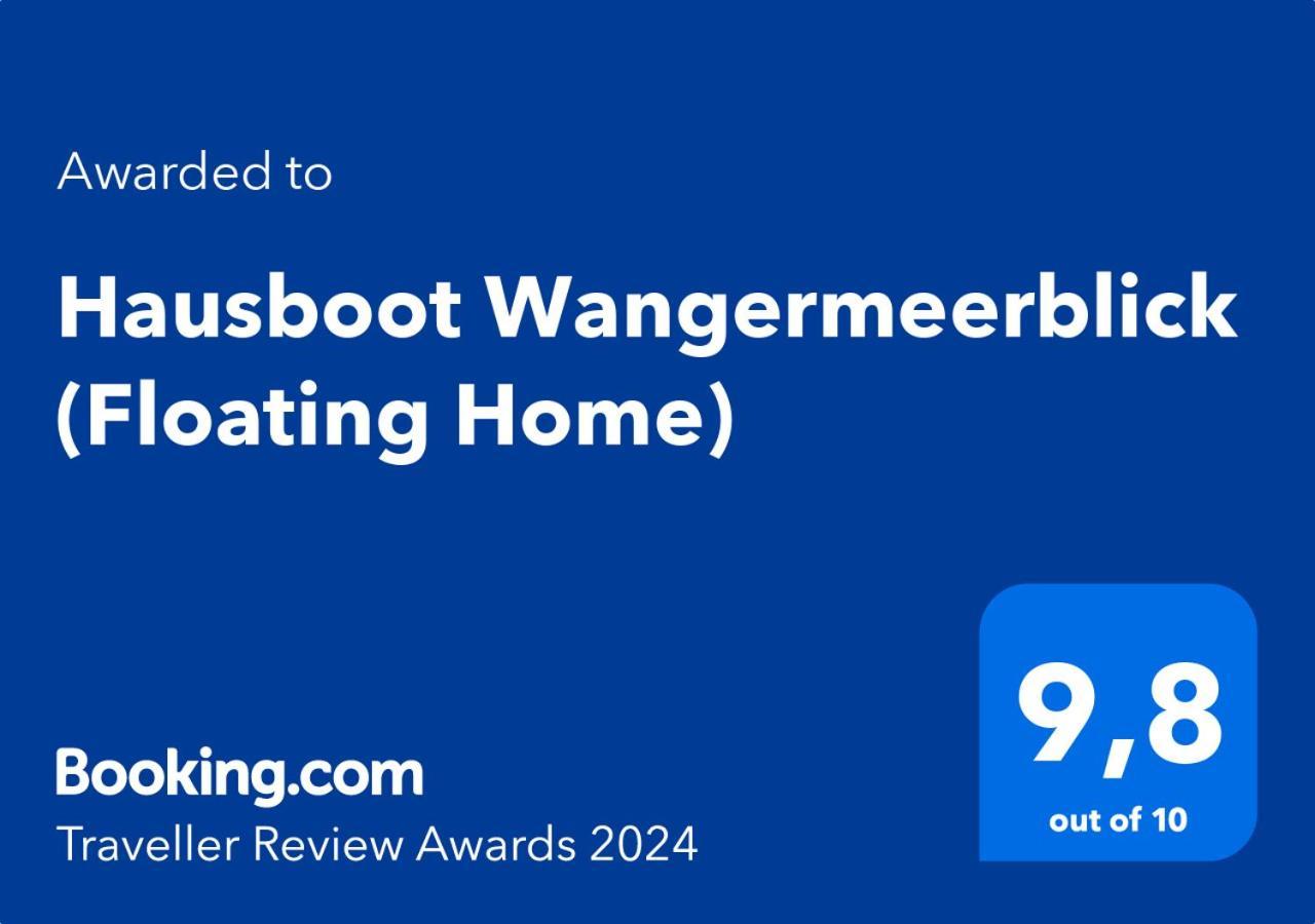 Hausboot Wangermeerblick Schillig Eksteriør bilde